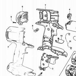 DeWalt DW988 spare parts
