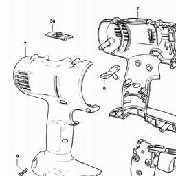 DeWalt DW956 spare parts