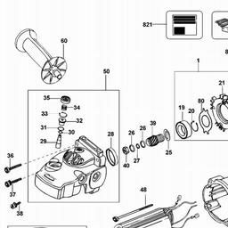 DeWalt D28422 spare parts