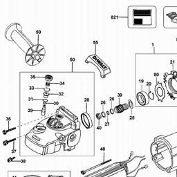 DeWalt D28432C spare parts