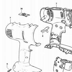 DeWalt DW927 spare parts