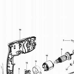 Black & Decker P1181 DRILL spare parts