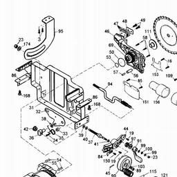 DeWalt DW744XP spare parts