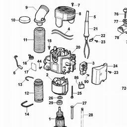 DeWalt DW620 spare parts