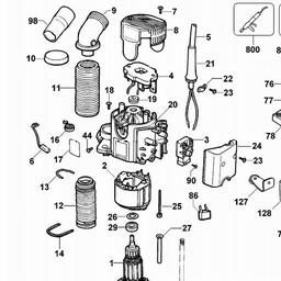 DeWalt DW621 spare parts
