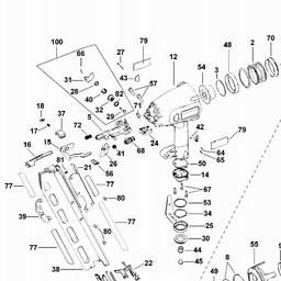 DeWalt D51845 spare parts