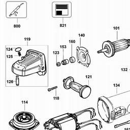 DeWalt D28187 spare parts