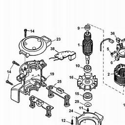 DeWalt DW411 spare parts