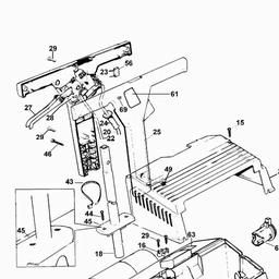 Black & Decker GD200 LAWNRAKER spare parts