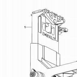 DeWalt DE0770 spare parts