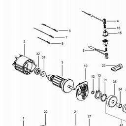 Black & Decker KR70LSR HAMMER DRILL spare parts