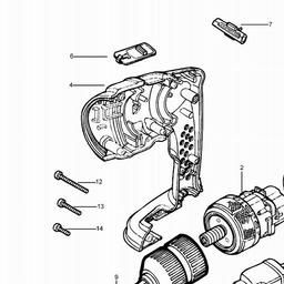 Black & Decker RD1441 CORDLESS DRILL spare parts