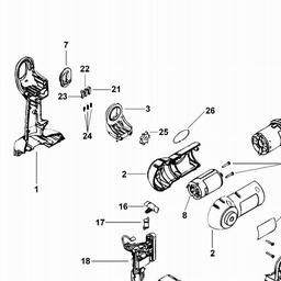 Black & Decker HP9019K CORDLESS SCREWDRIVER spare parts