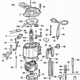 DeWalt DW625E spare parts