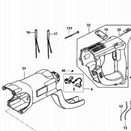 DeWalt D25203K spare parts