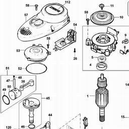 DeWalt D25900K spare parts