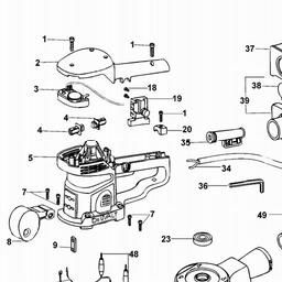 DeWalt D26410 spare parts