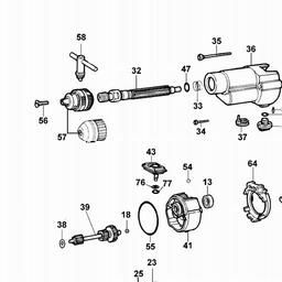 DeWalt DW505 spare parts