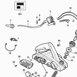 DeWalt DW677 spare parts