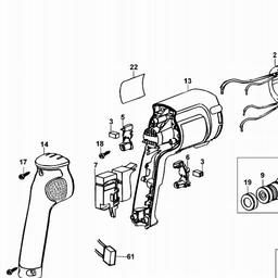 DeWalt DW264K spare parts