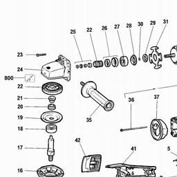 DeWalt DW490 spare parts