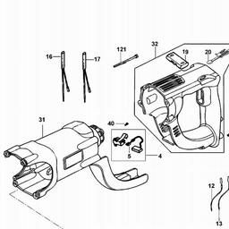 DeWalt D25203K spare parts