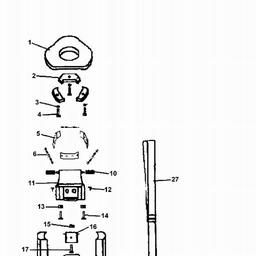 DeWalt DE0735 spare parts
