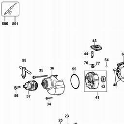 DeWalt D21716 spare parts