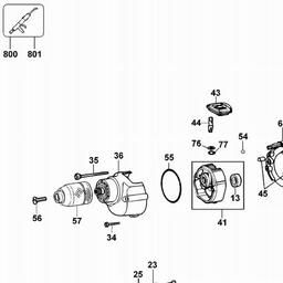 DeWalt D21717 spare parts