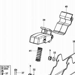 DeWalt DE7025 spare parts