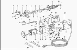 DeWalt D28885 spare parts