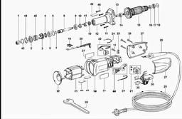 DeWalt D28886 spare parts