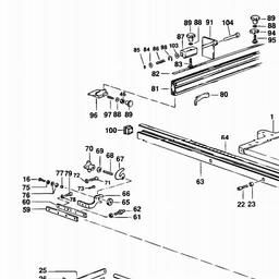 DeWalt DE3471 spare parts