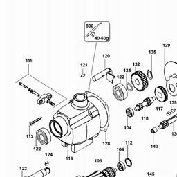 DeWalt D21620K spare parts