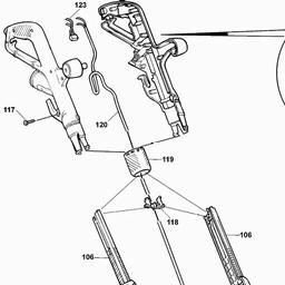Black & Decker GL650SBC STRING TRIMMER spare parts