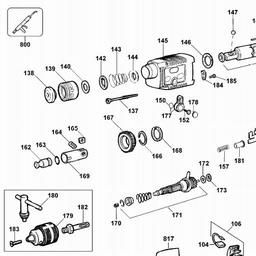 Black & Decker XTD24CK DRILL spare parts