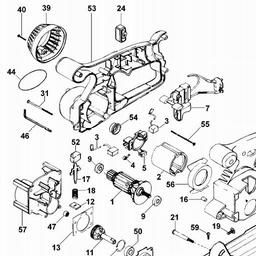 DeWalt DW935K spare parts