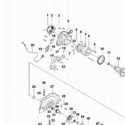 DeWalt D23700 spare parts