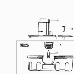 DeWalt DE9095 spare parts