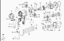 DeWalt DW294 spare parts