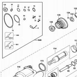 DeWalt D25201K spare parts