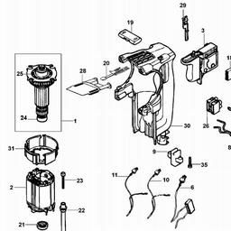 DeWalt D25303K spare parts