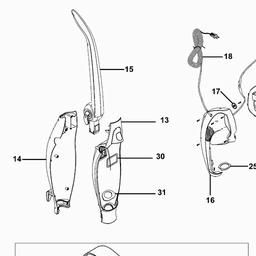 Black & Decker FV850 STICK-VAC spare parts