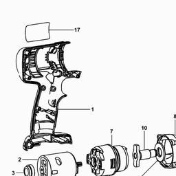 DeWalt DW056K spare parts