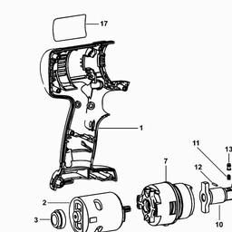 DeWalt DW057K spare parts