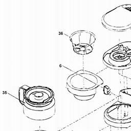 Black & Decker CM45 COFFEEMAKER spare parts