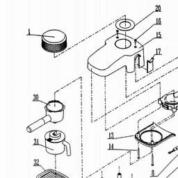 Black & Decker ECM10 COFFEEMAKER spare parts