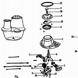Black & Decker FX600 FOOD PROCESSOR spare parts