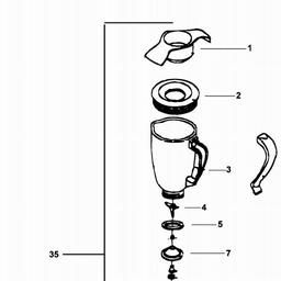 Black & Decker BL60 BLENDER spare parts