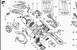 Black & Decker VH900 VACUUM CLEANER spare parts